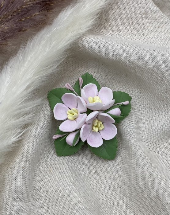 Flower brooch &quot;Apple blossom&quot;